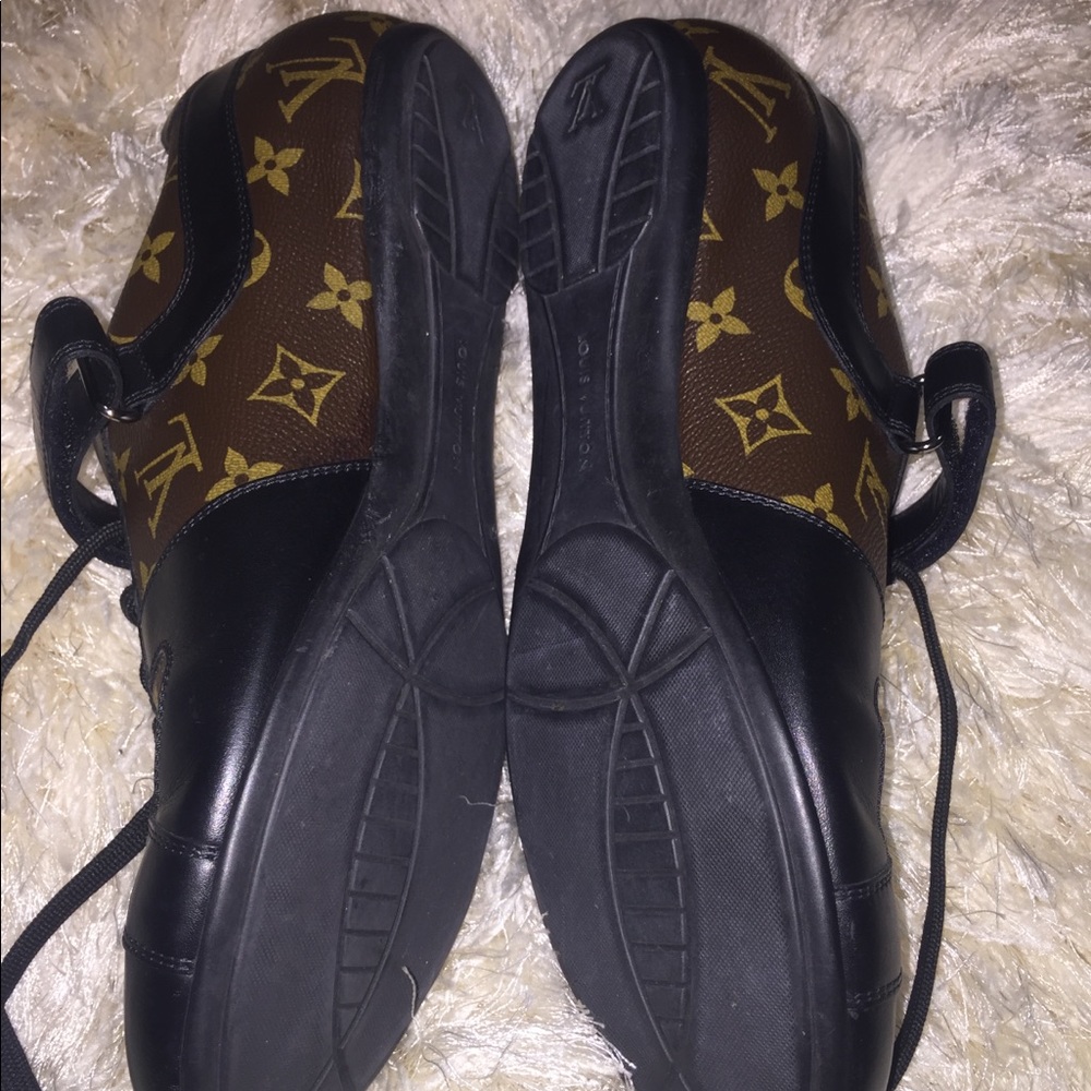 Men’s Louis Vuitton Globe-Trotter Sneakers size 9 - Picture 3 of 7